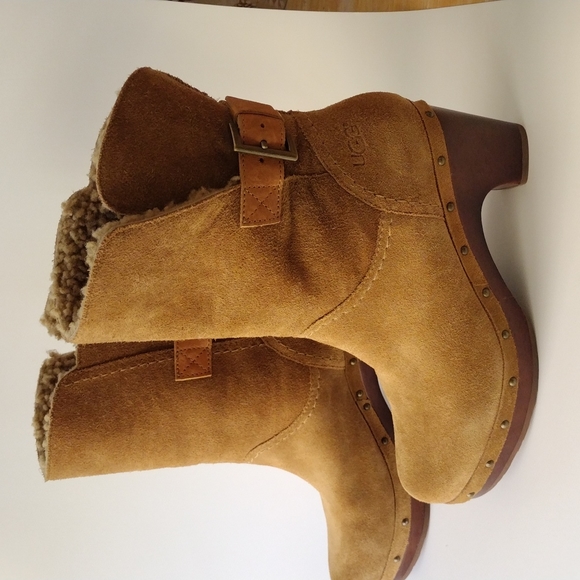UGG Shoes - UGG,  suede clog boots size 6